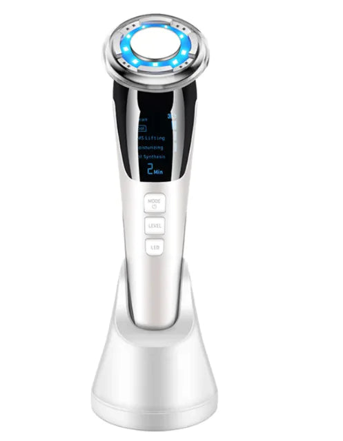 ThermaGlow™ Facial Massage with Ion & Heat Therapy – Professional Skincare at Home