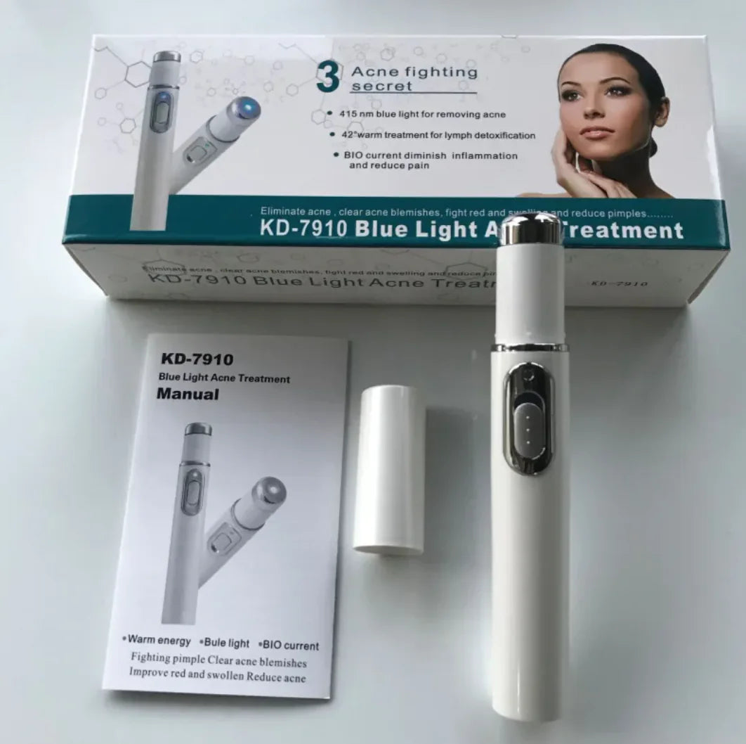 Blue Light Therapy Acne Pen – Effective against impure skin