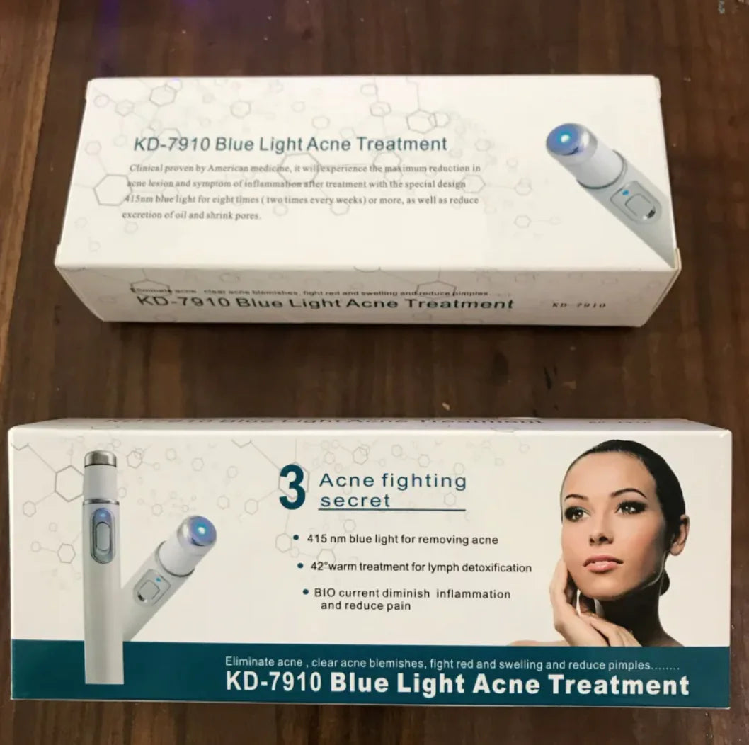 Blue Light Therapy Acne Pen – Effective against impure skin