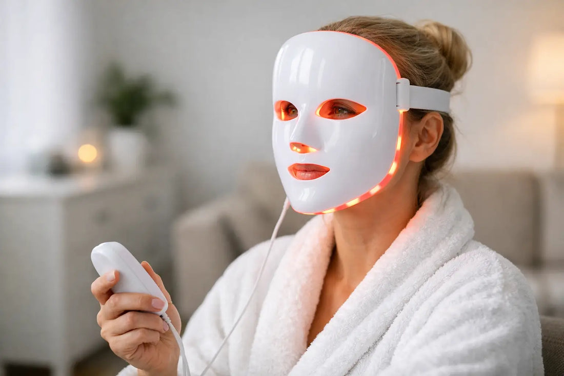 LED-maske hjemme – virker den faktisk?