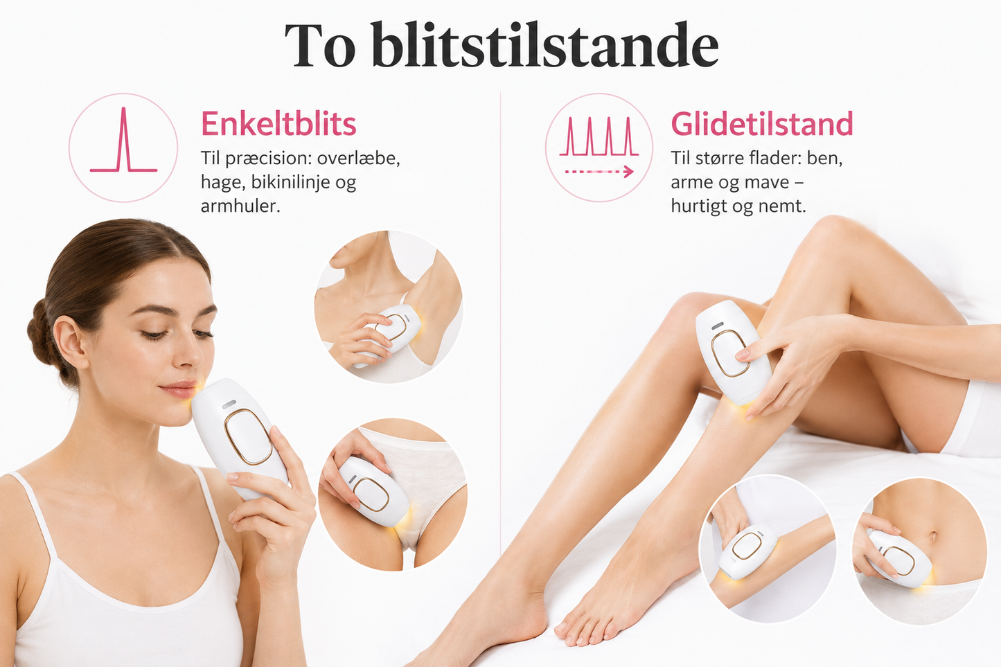 Aveline Lumi – IPL Hårfjerner til Krop og Ansigt
