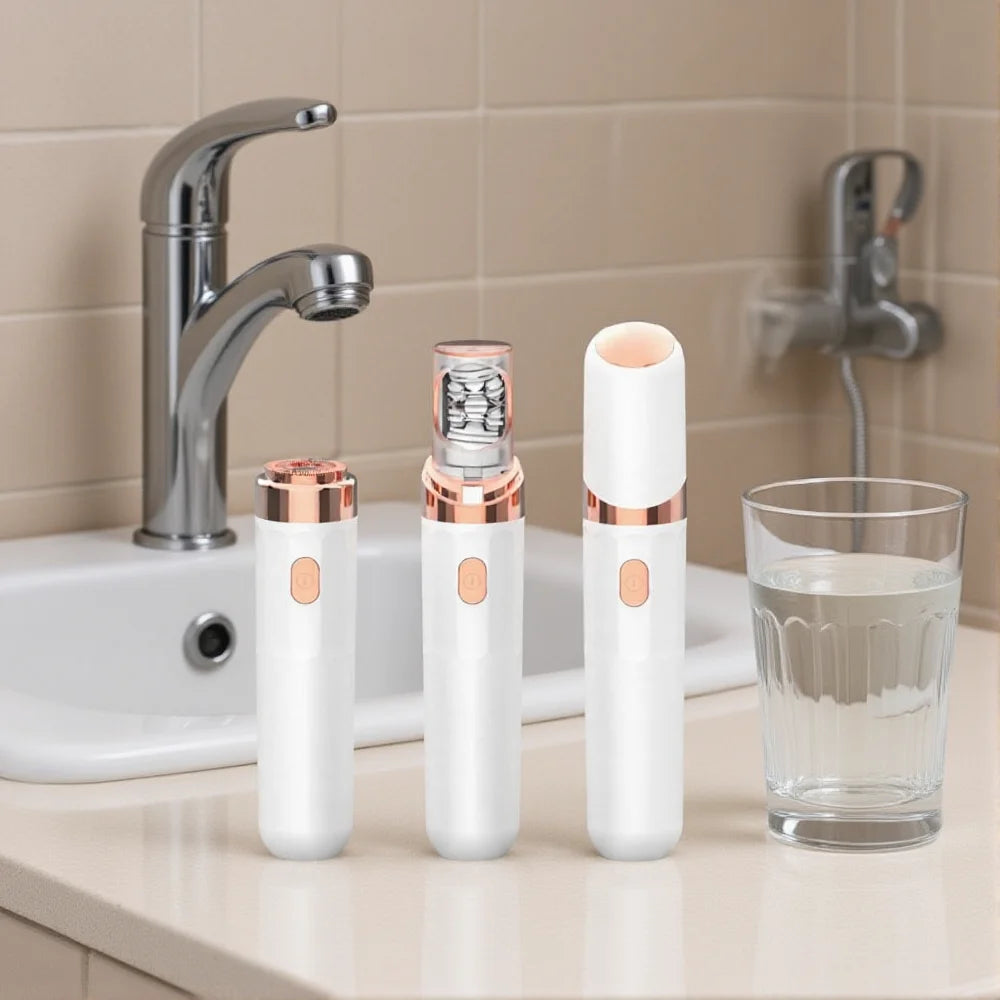 2-i-1 Ansigts- & Øjenbrynstrimmer