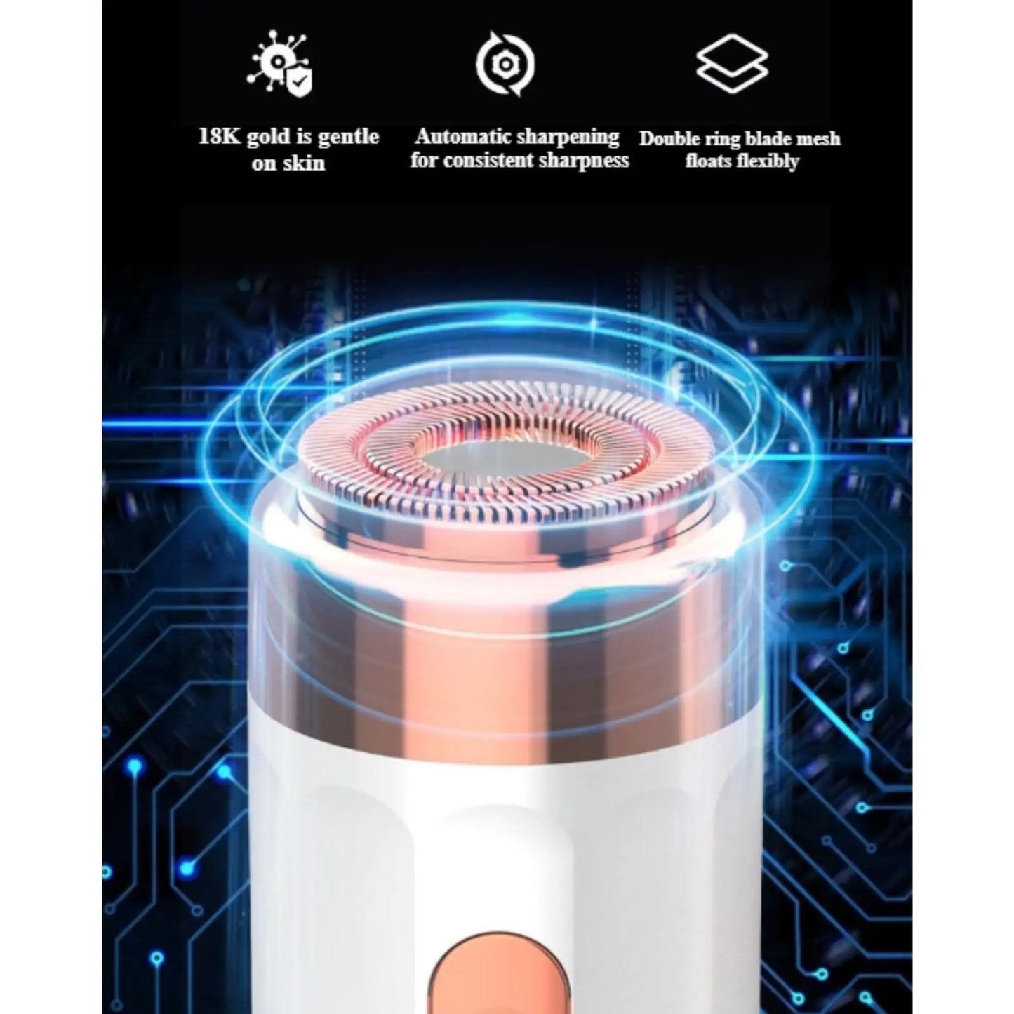 2-i-1 Ansigts- & Øjenbrynstrimmer