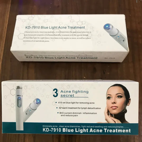 Blue Light Therapy Acne Pen – Effective against impure skin